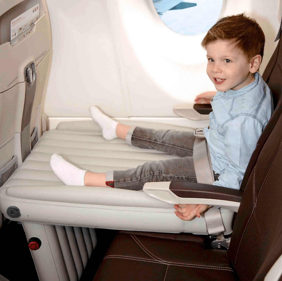 Inflatable Travel Bed for Kids – Cozy Comfort on Planes