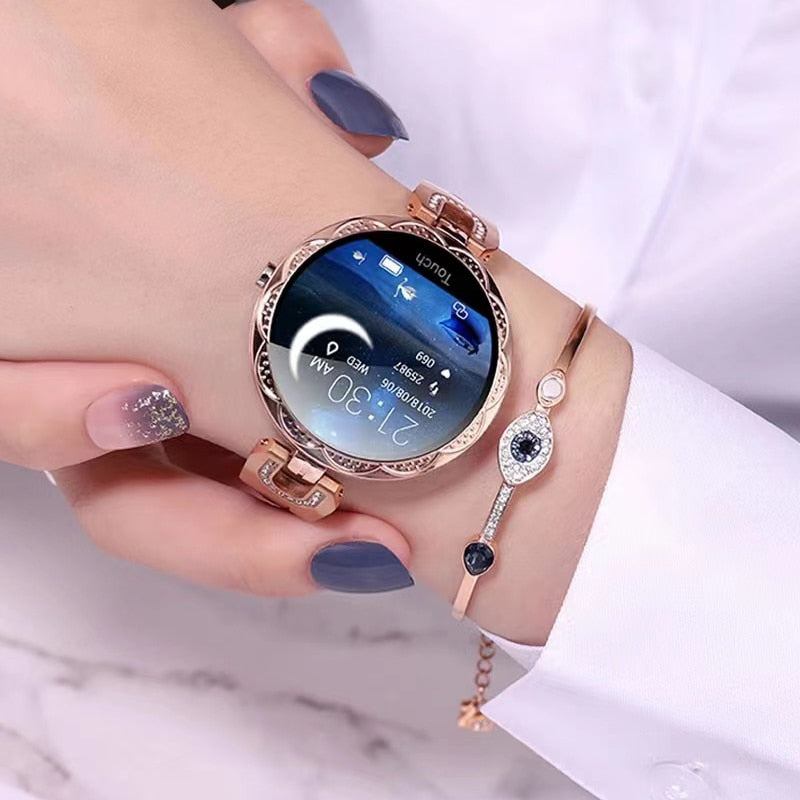 Waterproof Fitness Tracker Smartwatch for Women
