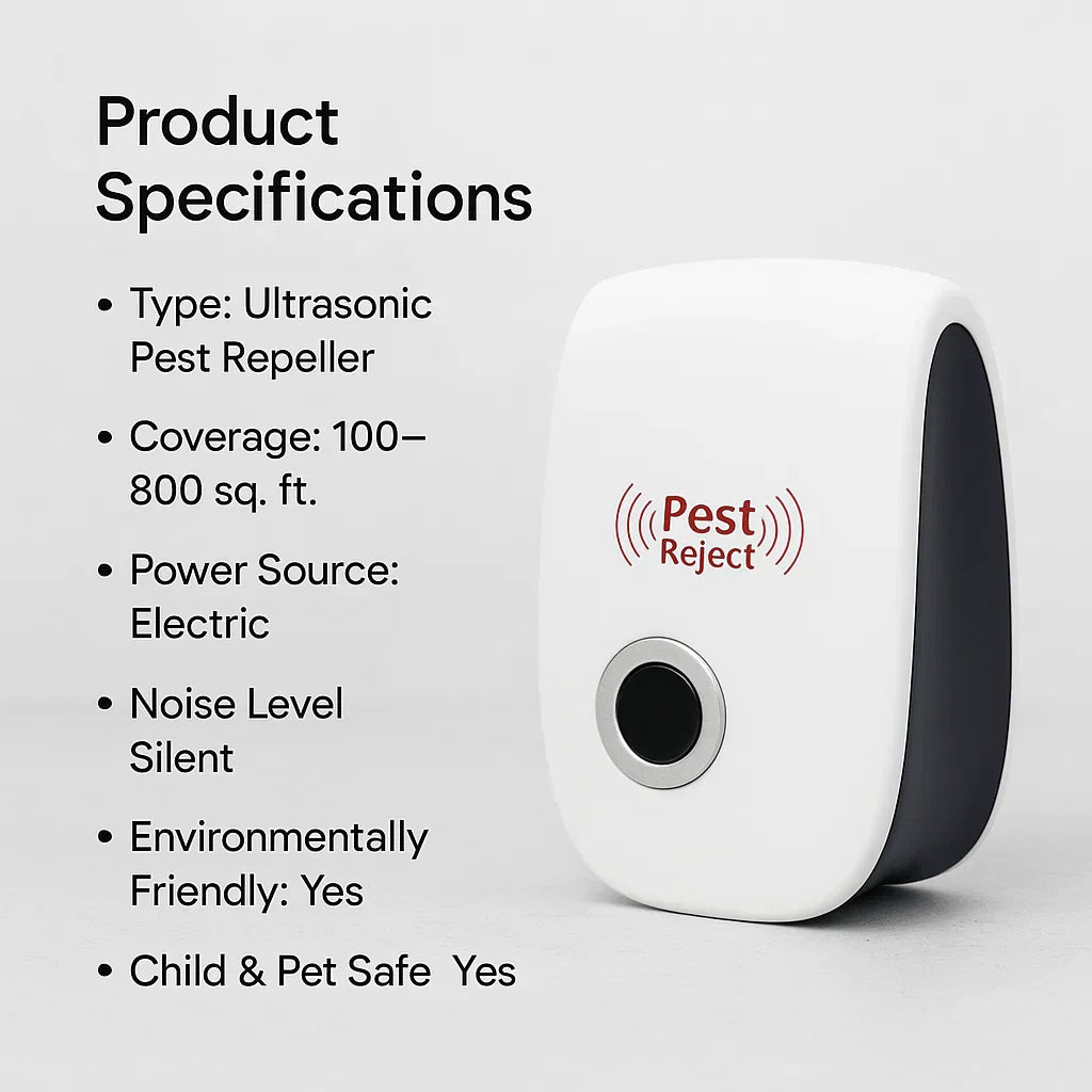 Ultrasonic Squirrel Deterrent for Quick Pest-Free Gardens & Yards