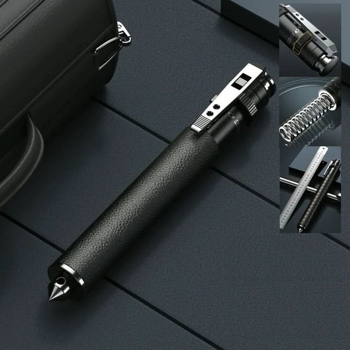 Telescopic Self-Defense Cane | Pop-Up Hiking & Travel Safety Stick