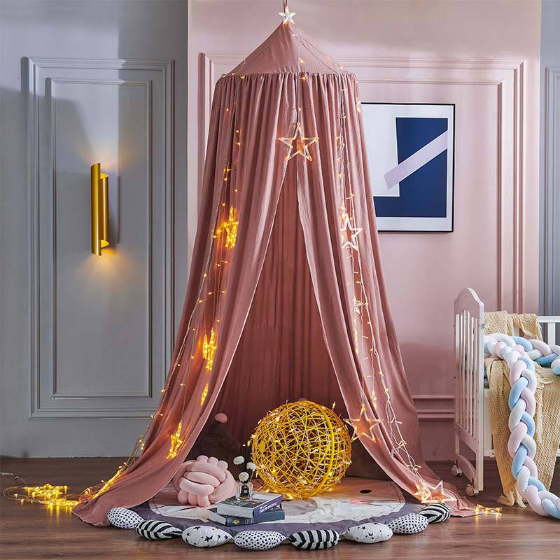 Kids' Blackout Bed Canopy | Soft, Breathable & Light-Blocking for Play & Sleep
