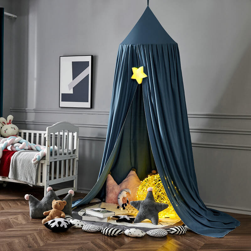 Kids' Blackout Bed Canopy | Soft, Breathable & Light-Blocking for Play & Sleep