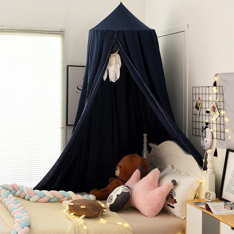 Kids' Blackout Bed Canopy | Soft, Breathable & Light-Blocking for Play & Sleep