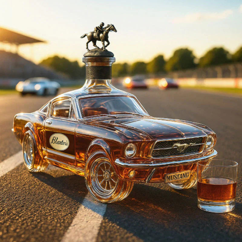 Limited Edition Bronco Whiskey Flask | Stylish Decorative Bottle