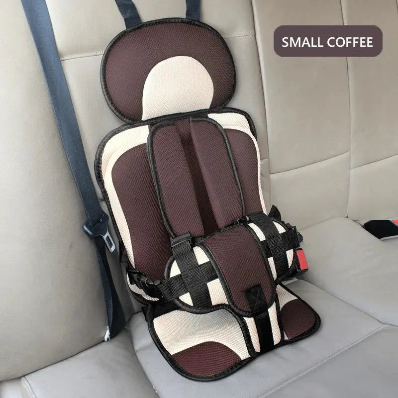Portable Travel Car Seat for Kids | Foldable Booster with 5-Point Harness
