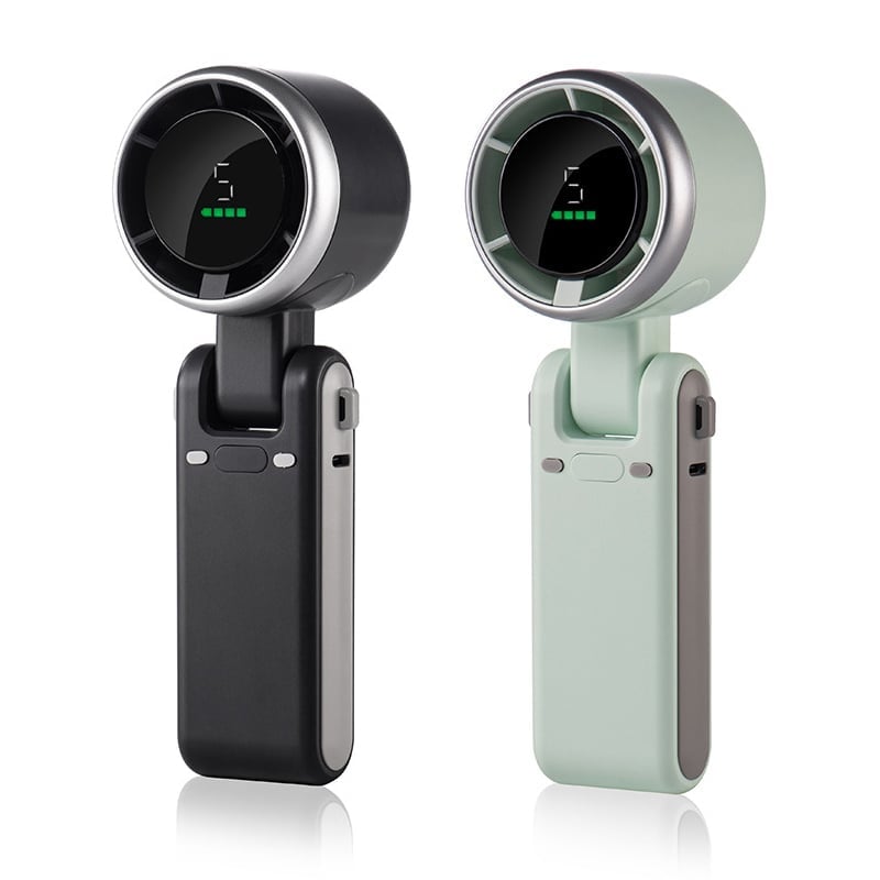 Portable High-Speed Folding Turbine Fan for Travel