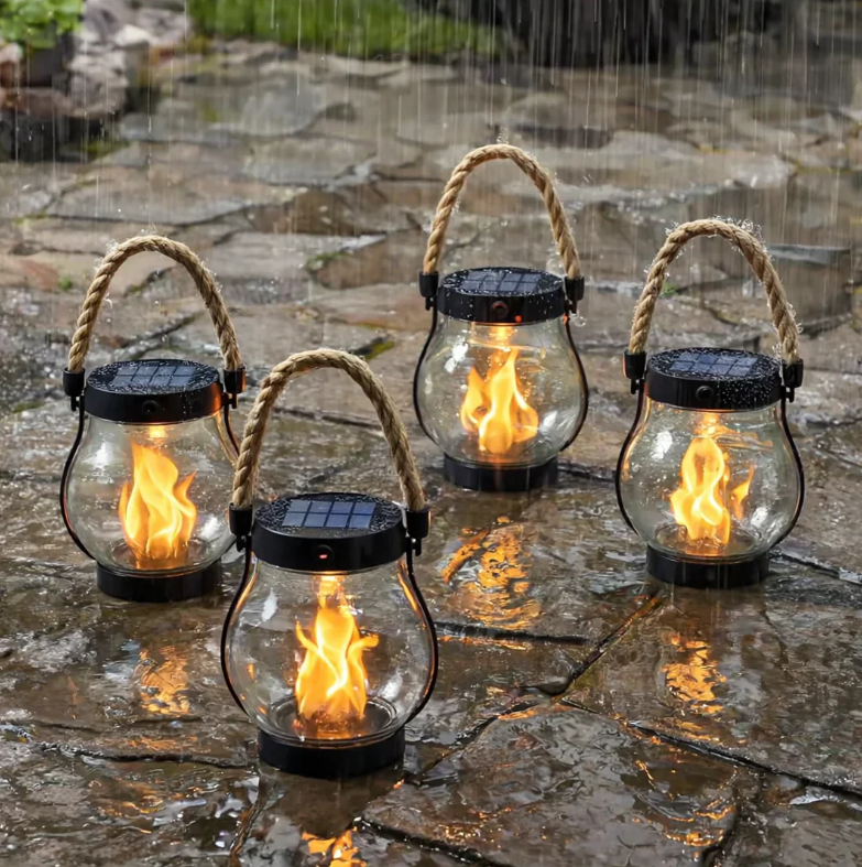 SolarGlowX | Safe, Magical Nights with Realistic Flame Atmosphere
