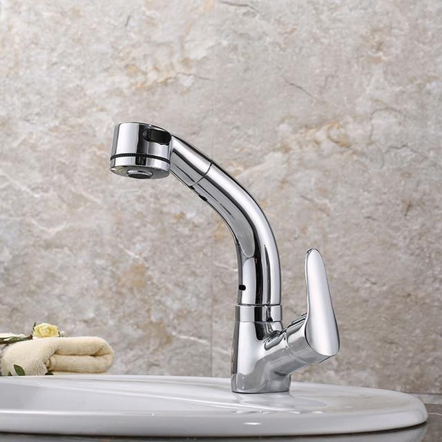 360 Rotating Pull-out Shower Faucet