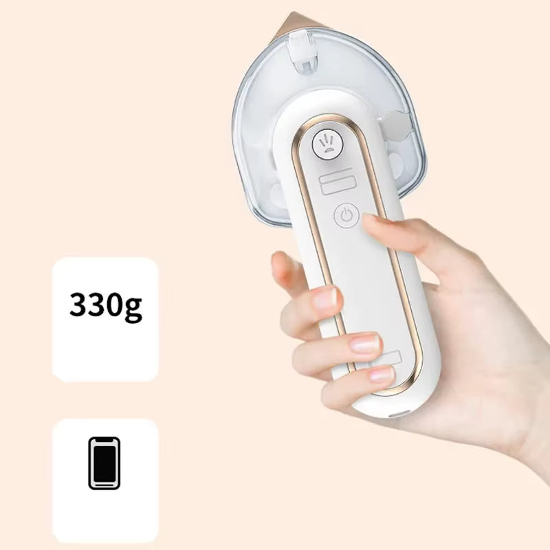 Precision Cordless Travel Steamer Iron for Wrinkle-Free Garments