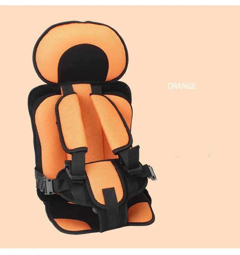Portable Travel Car Seat for Kids | Foldable Booster with 5-Point Harness