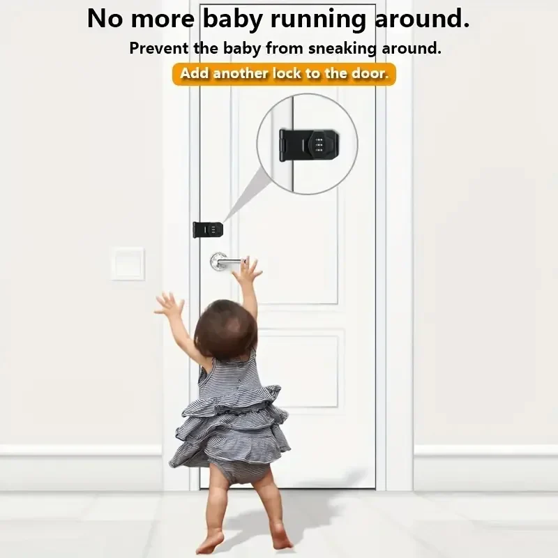 3-Digit Combination Lock for Secure Cabinet Protection