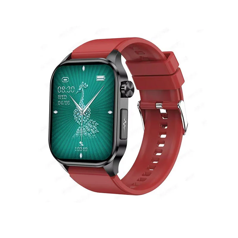 Senior Health Smartwatch with Blood Pressure and Sugar Monitoring