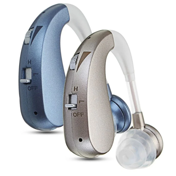 USB Rechargeable Hearing Aid Headphones for Seniors