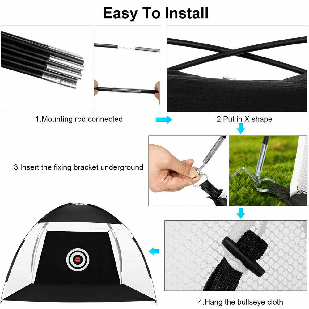 Advanced Home Golf Practice Net