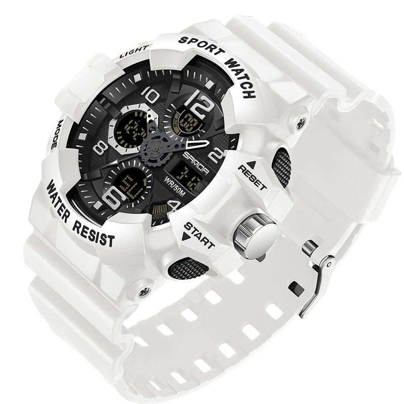 Tough Military-Grade Waterproof Digital Watch