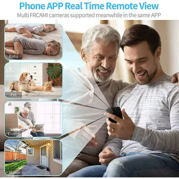 Wireless 1080p Camera with Night Vision and Magnetic Mount