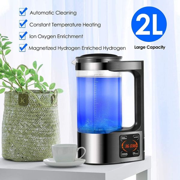 Electric Water Purifier with Hydrogen & Alkaline Features - PureFlow