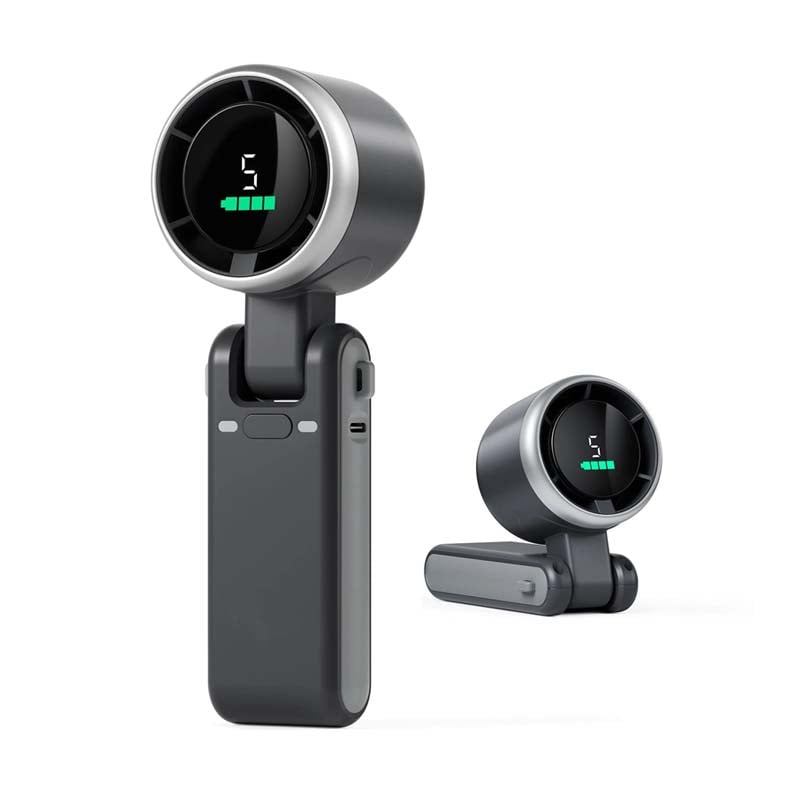 Portable High-Speed Folding Turbine Fan for Travel