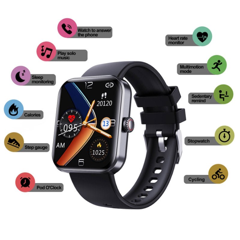 Blood Sugar Monitoring Smartwatch with Real-Time Glucose Tracking