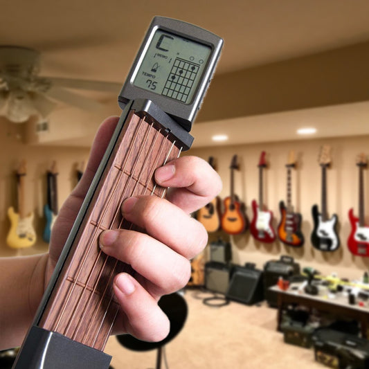 Compact Pocket Guitar Trainer Tool
