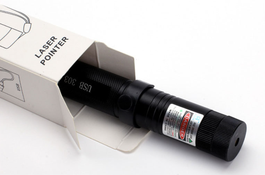 High-Power Long-Distance Laser Pointer Torch