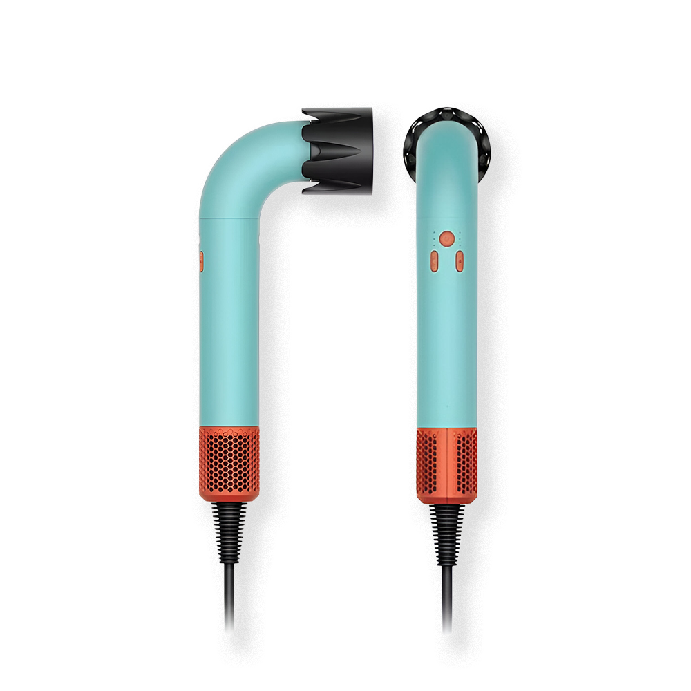 Professional Lightweight Hair Dryer with Precision Styling Attachments
