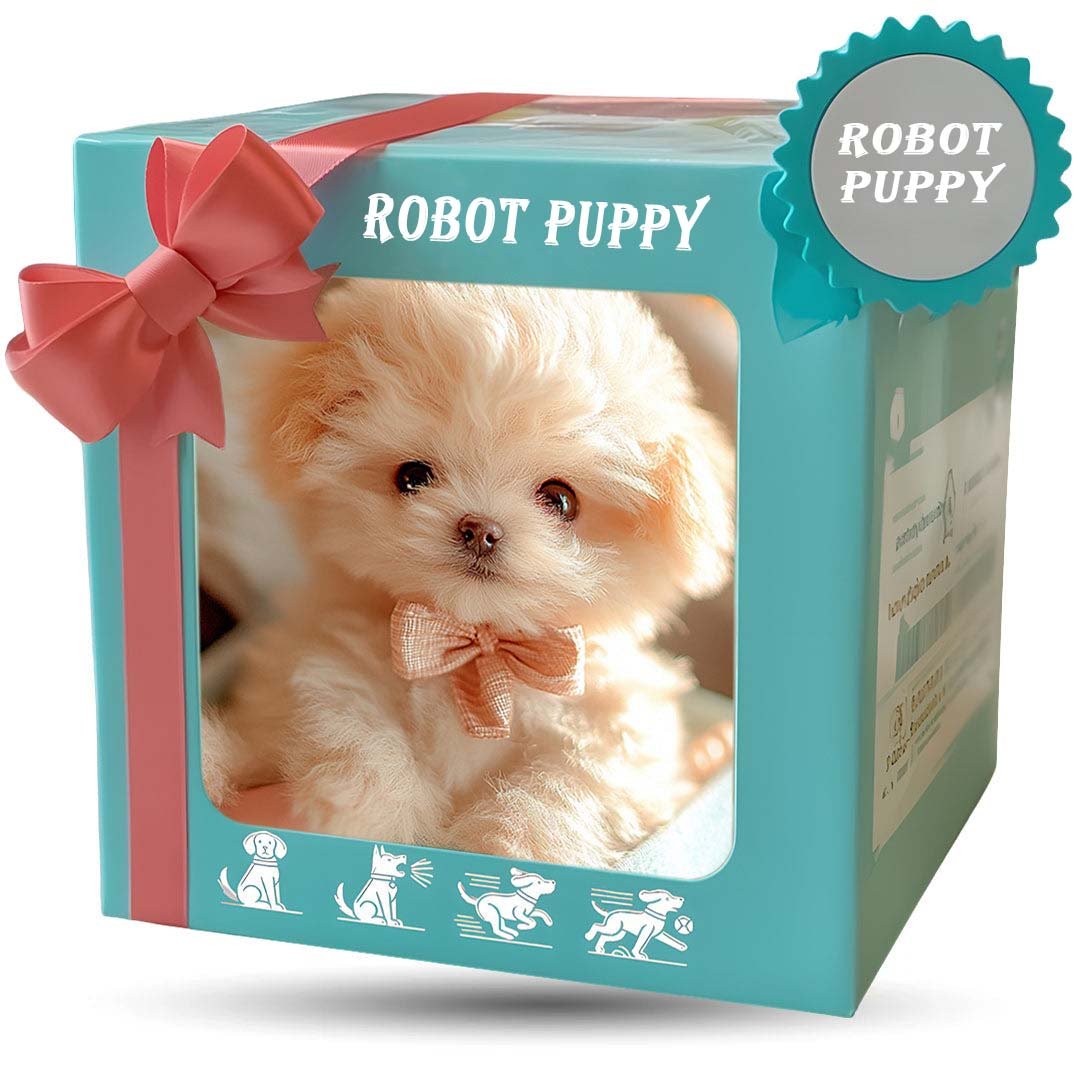 Smart CuddlePup Robot Dog Toy | Ideal for Kids & Seniors Gifts