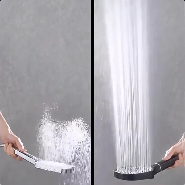 Turbo Boost High Pressure Shower Head with Advanced Filtration System