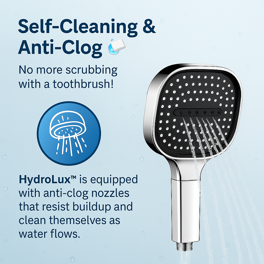 Turbo Boost High Pressure Shower Head with Advanced Filtration System