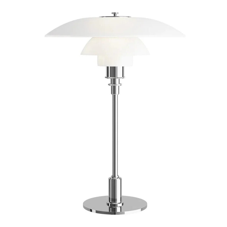 Dimmable Curved Shade Table Lamp with Adjustable Brightness