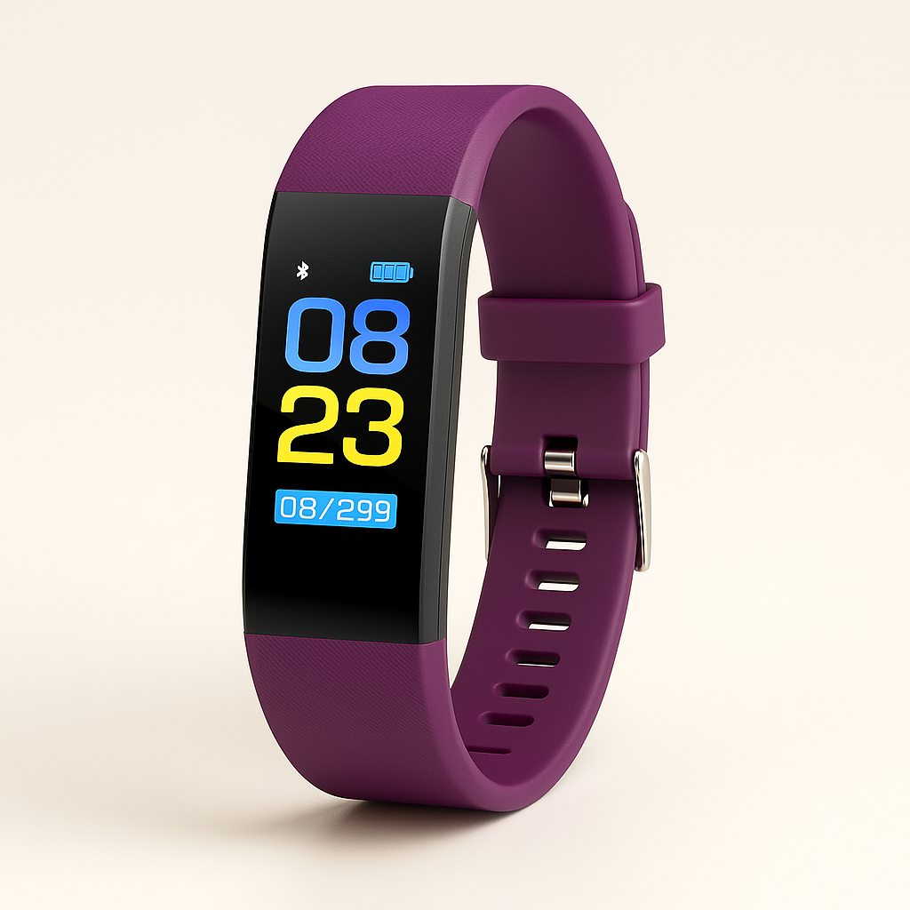 Senior-Friendly Smartwatch with Health and Fitness Monitoring