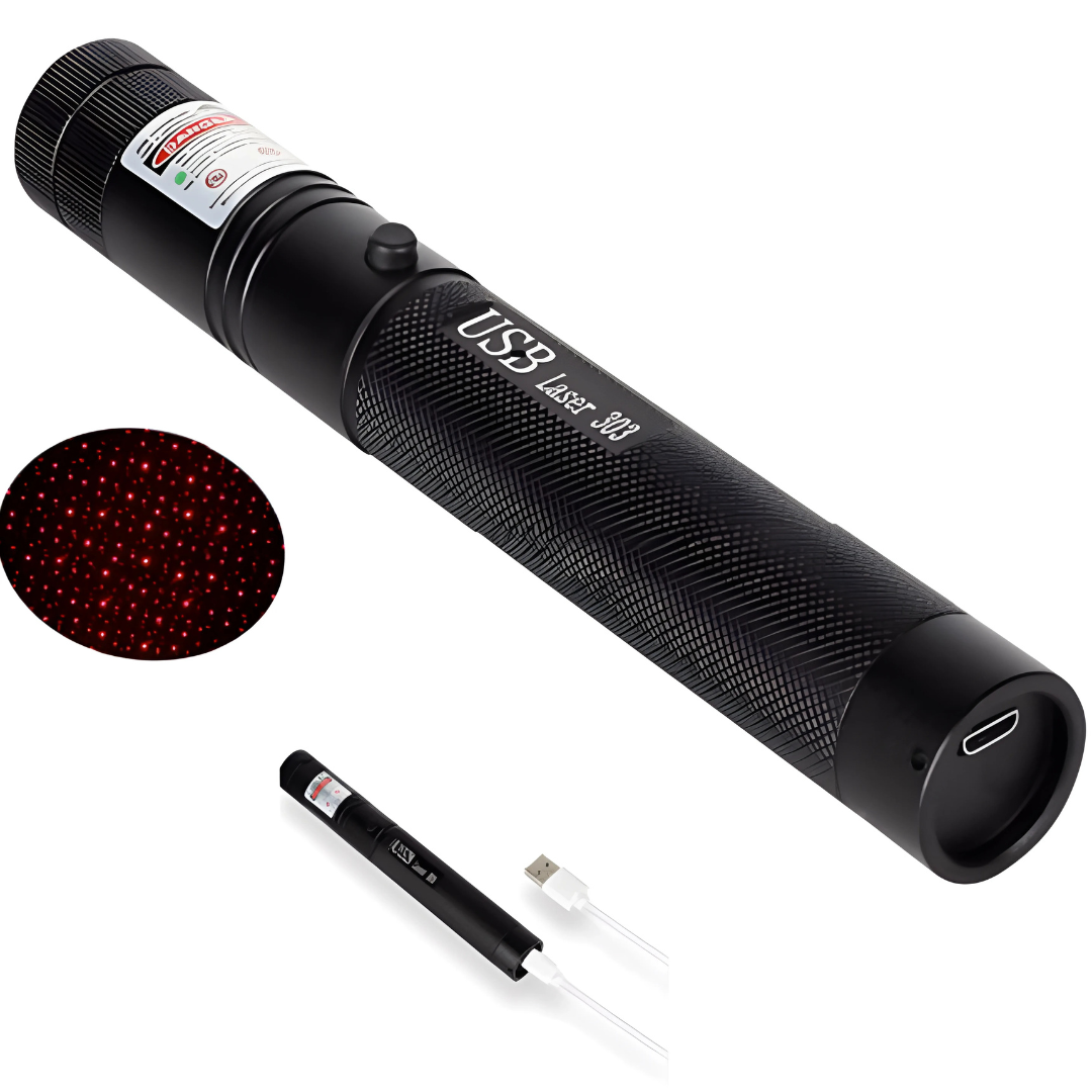 Long-Range Laser Pointer Torch with Adjustable Focus