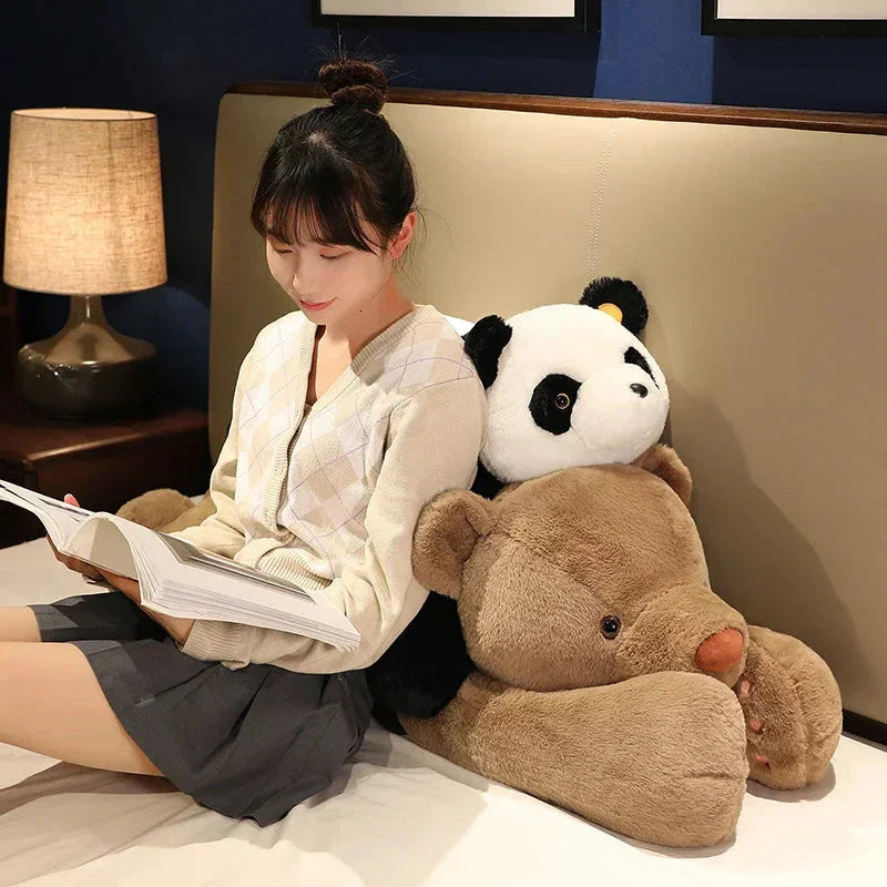 Giant Plush Bear Collection: Panda, Polar, and Brown Bear Cuddly Toys