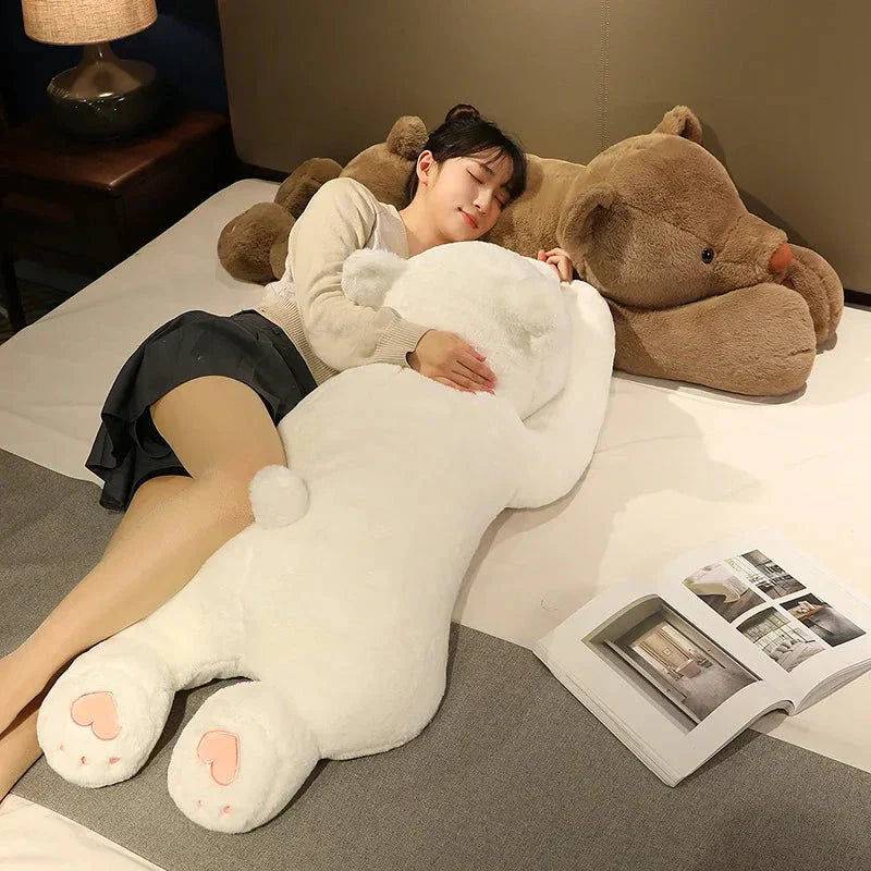 Giant Plush Bear Collection: Panda, Polar, and Brown Bear Cuddly Toys