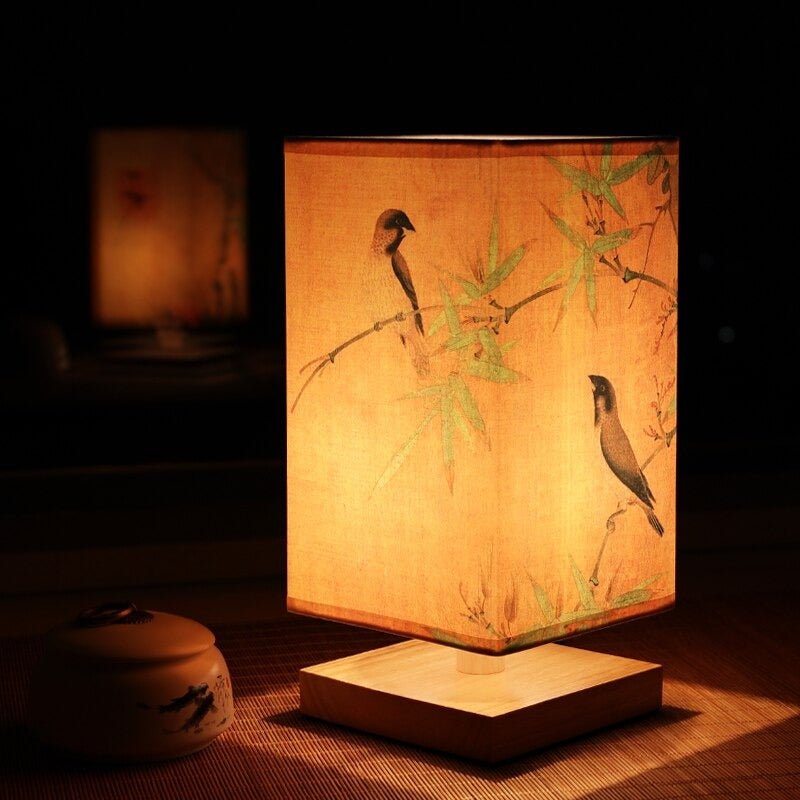 Paper Table Lamp | Japanese-Scandinavian Design | Cozy Warm Light