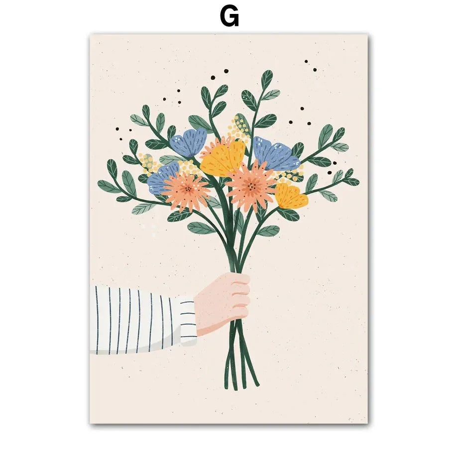 Rosio Fashion Girl Canvas Print