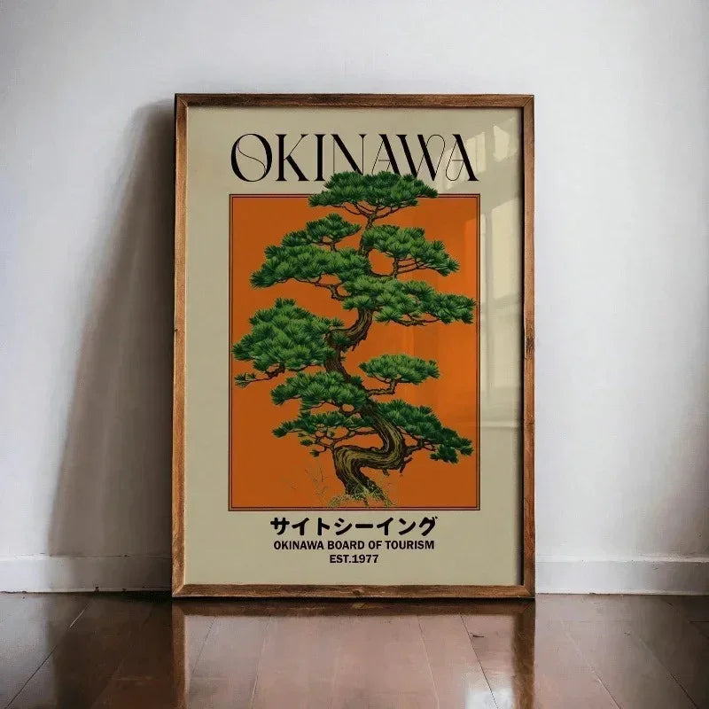 Mossstone Okinawa Canvas Poster