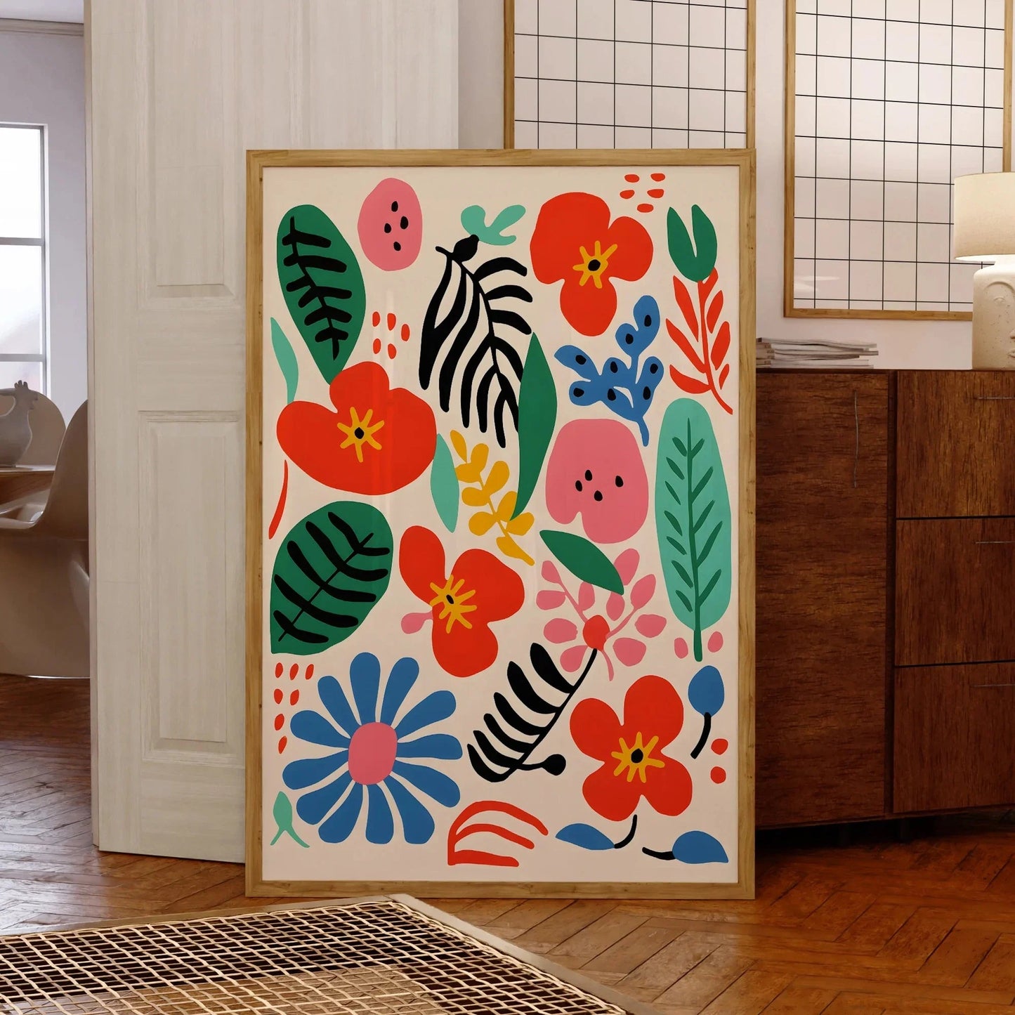 Elisse Flowers Canvas Painting