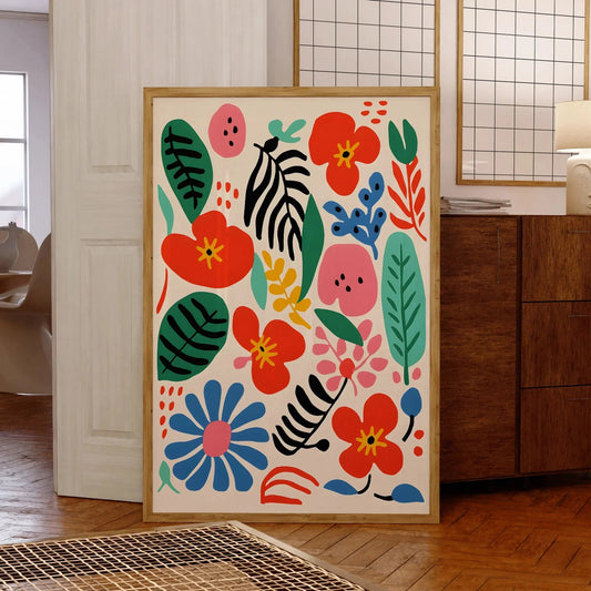 Elisse Flowers Canvas Painting