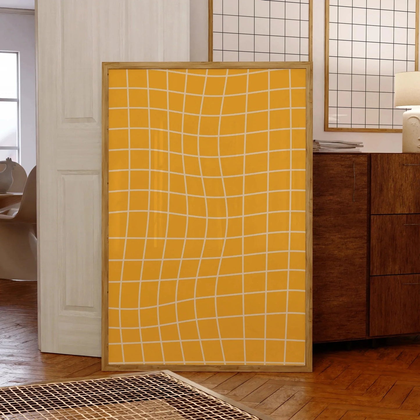 Aurian Yellow Brooks Canvas Livine Oakfield