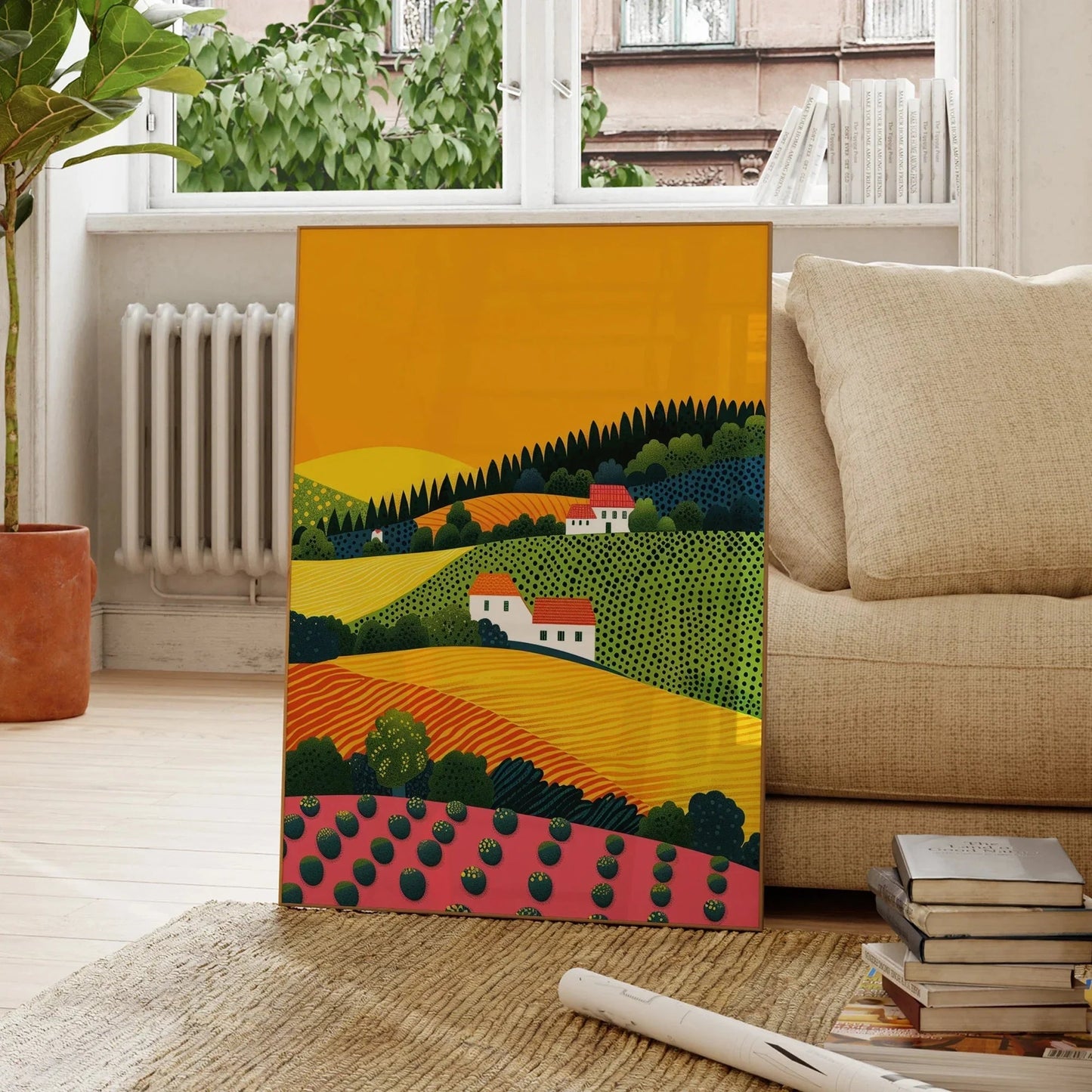 Finn Nature Landscape Canvas Print