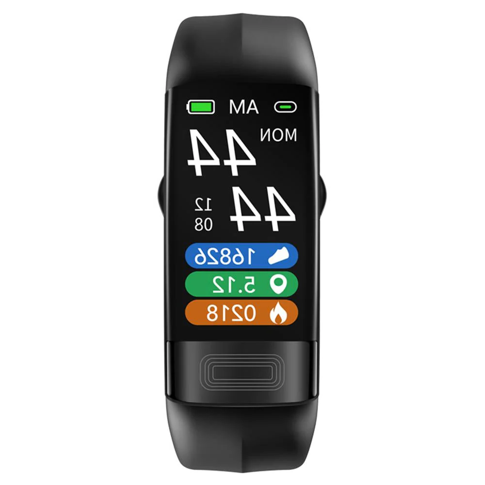 Smartwatch with Blood Pressure, ECG, Heart Rate, and Sleep Monitoring