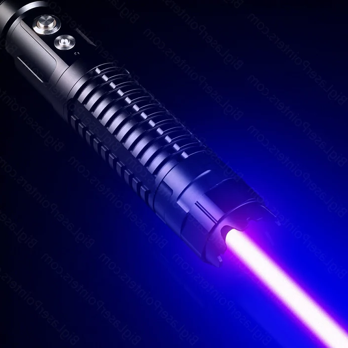 Tactical Blue Laser Torch with Fire Starter for Outdoor Use