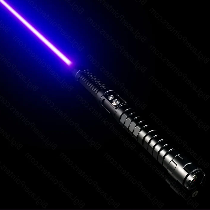 Tactical Blue Laser Torch with Fire Starter for Outdoor Use