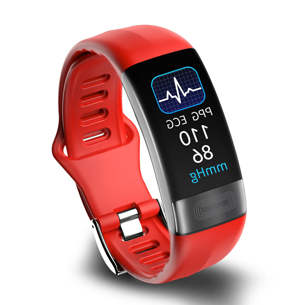 Smartwatch with Blood Pressure, ECG, Heart Rate, and Sleep Monitoring
