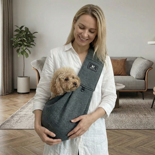 Breathable, Water-Resistant Dog Shoulder Backpack for Easy Transport