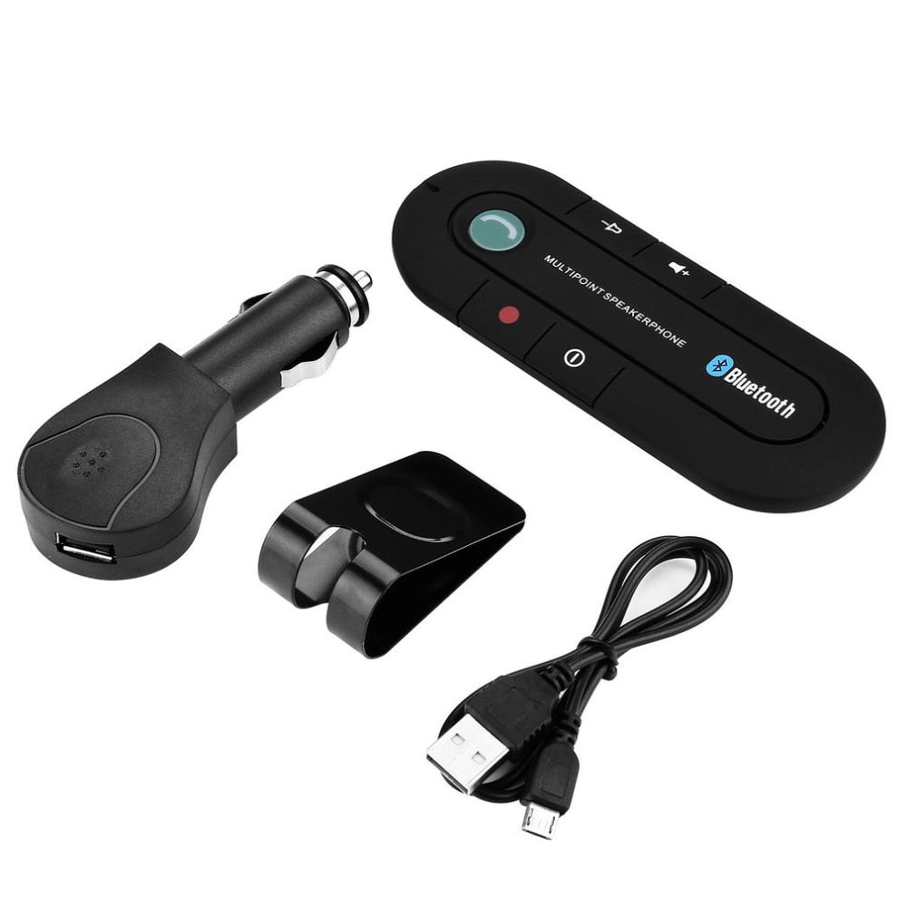 Bluetooth Car Speakerphone with Hands-Free Calling