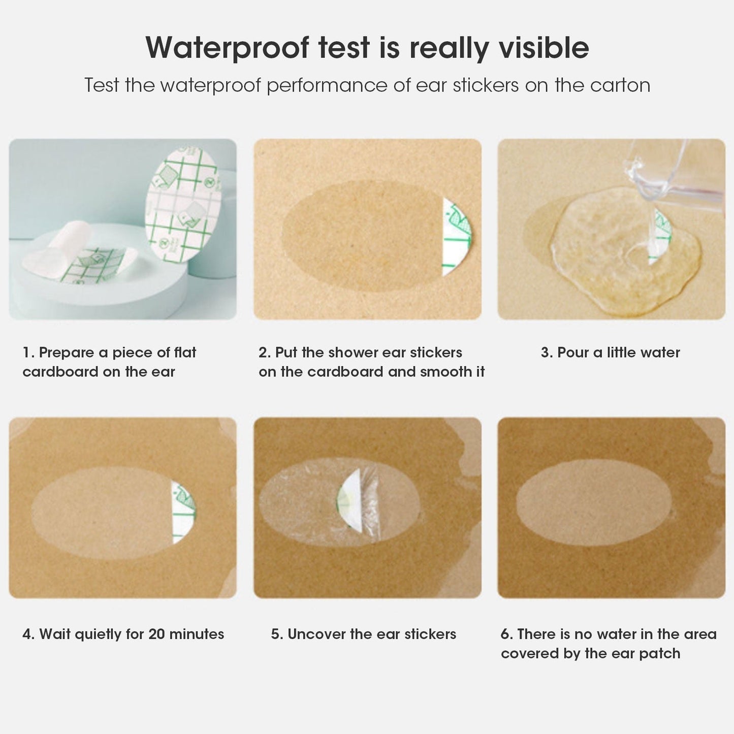 Disposable Waterproof Earplugs for Swimming and Bathing