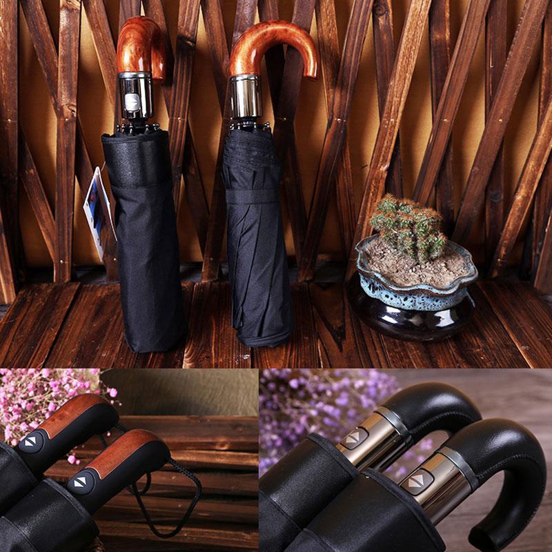 Automatic Windproof Classic English Umbrella with Premium Design