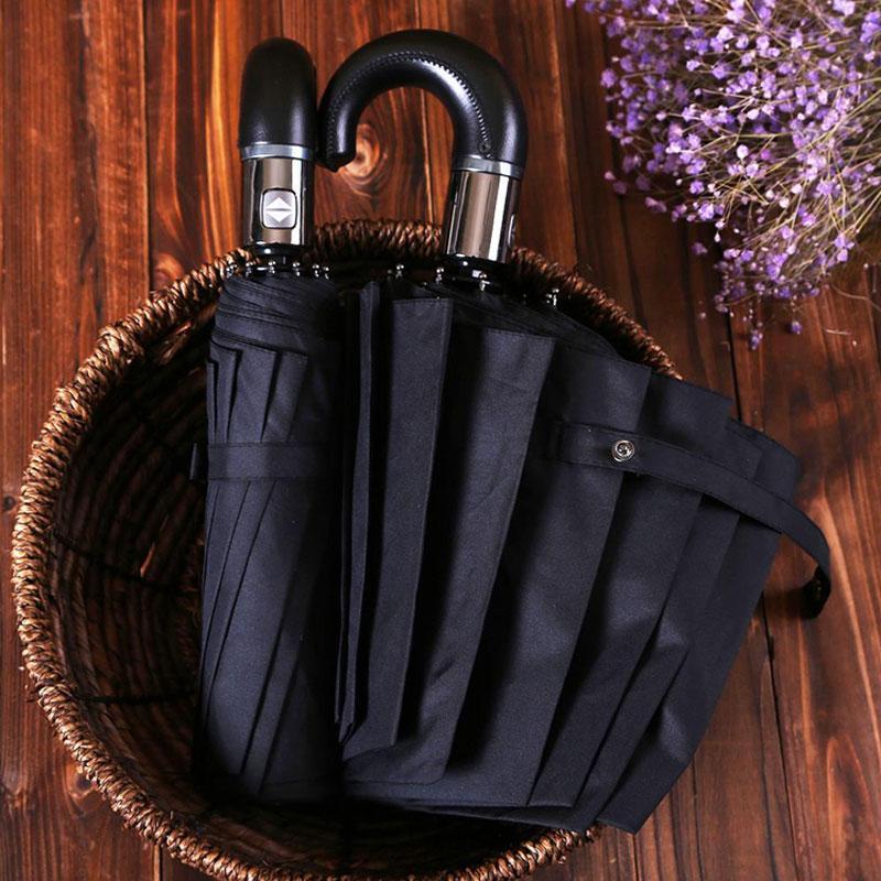 Automatic Windproof Classic English Umbrella with Premium Design